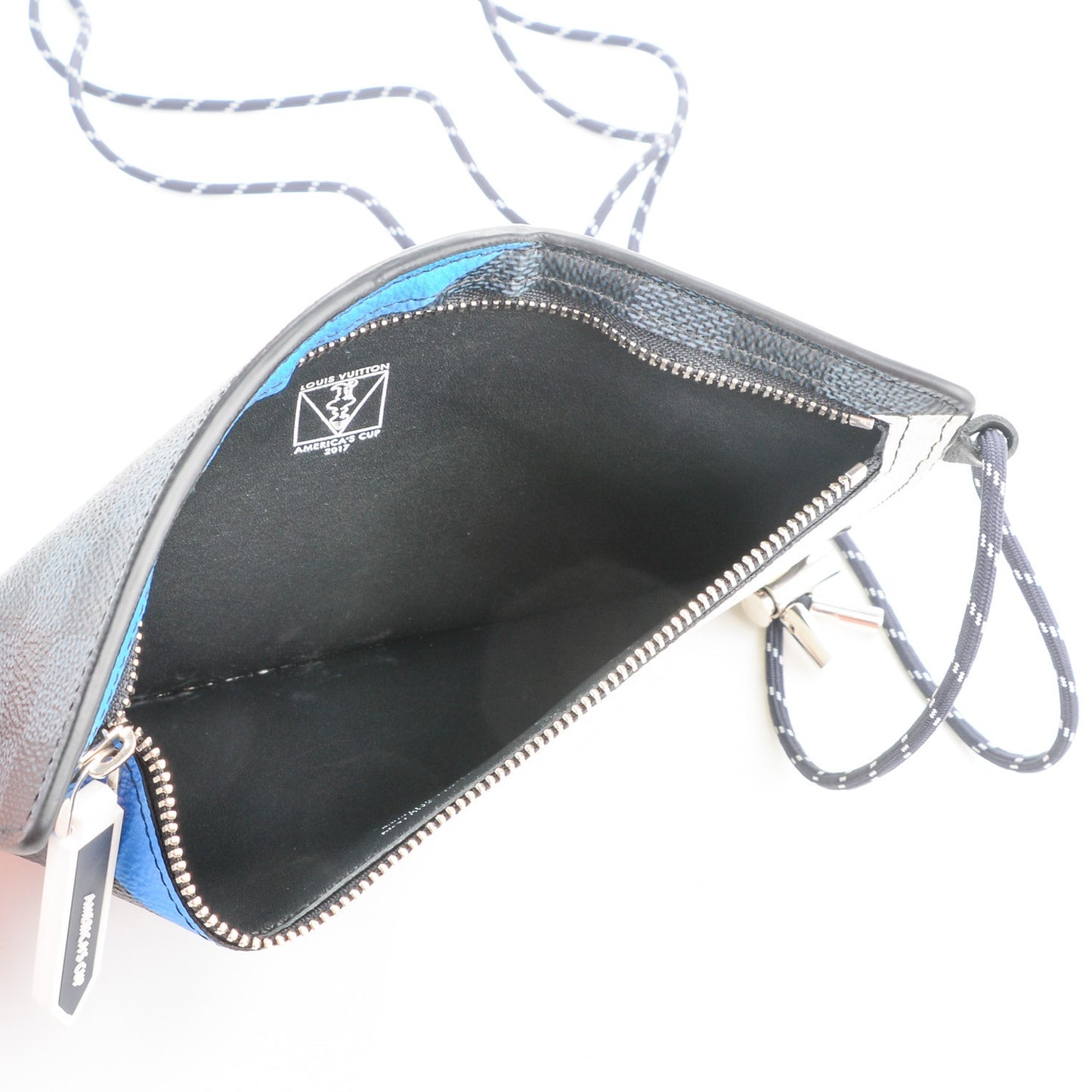 Damier Cobalt America's Cup Regatta Ribbon iPhone Pochette