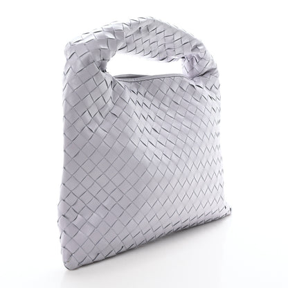 Bottega Veneta Calfskin Intrecciato Small Hop Oyster Lilac 3 of 10