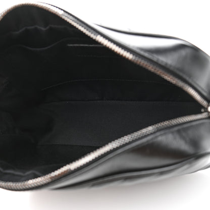 Saint Laurent Calfskin Matelasse Monogram Lou Camera Bag Black 5 of 10