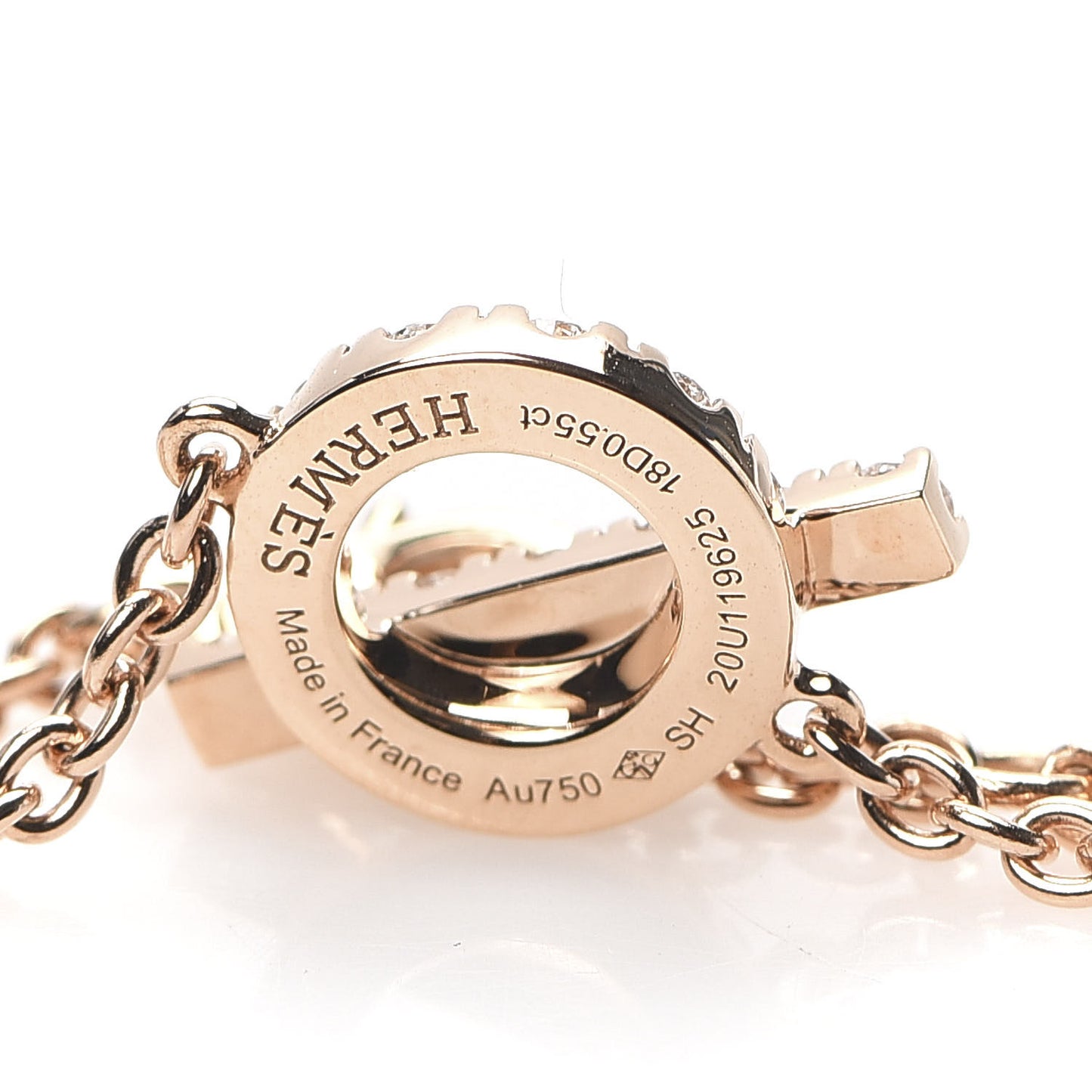 18K Rose Gold Diamond Finesse Bracelet SH