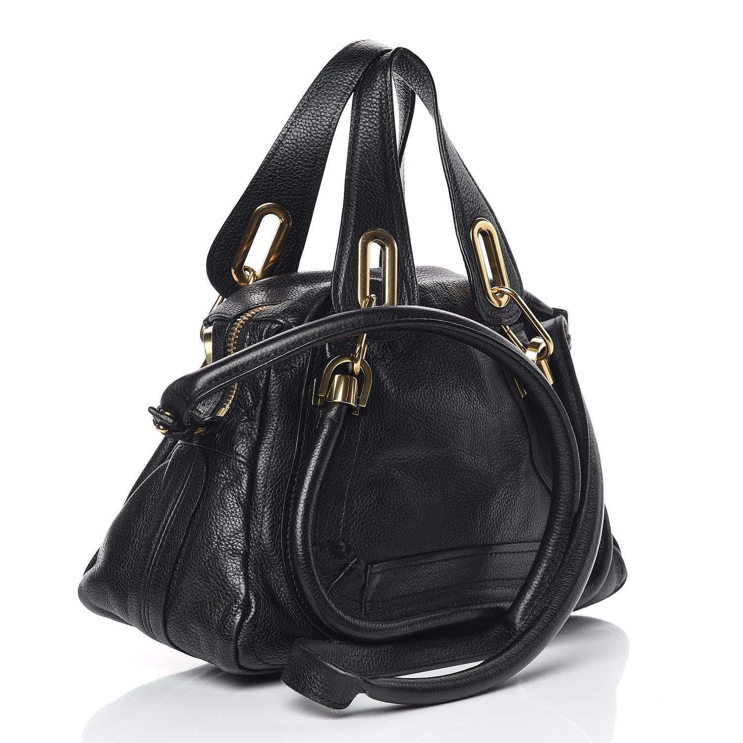 Chloe Calfskin Small Paraty Black 4 of 15