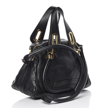 Chloe Calfskin Small Paraty Black 4 of 15