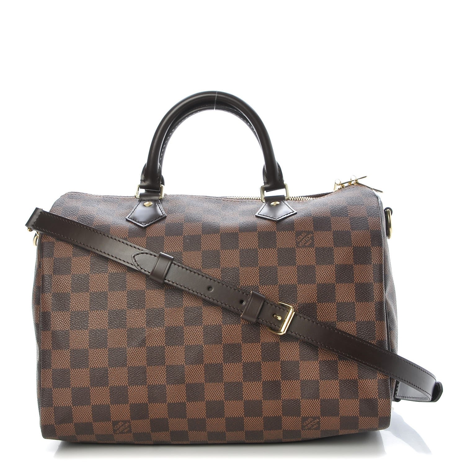 Louis Vuitton Damier Ebene Speedy Bandouliere 30 1 of 10