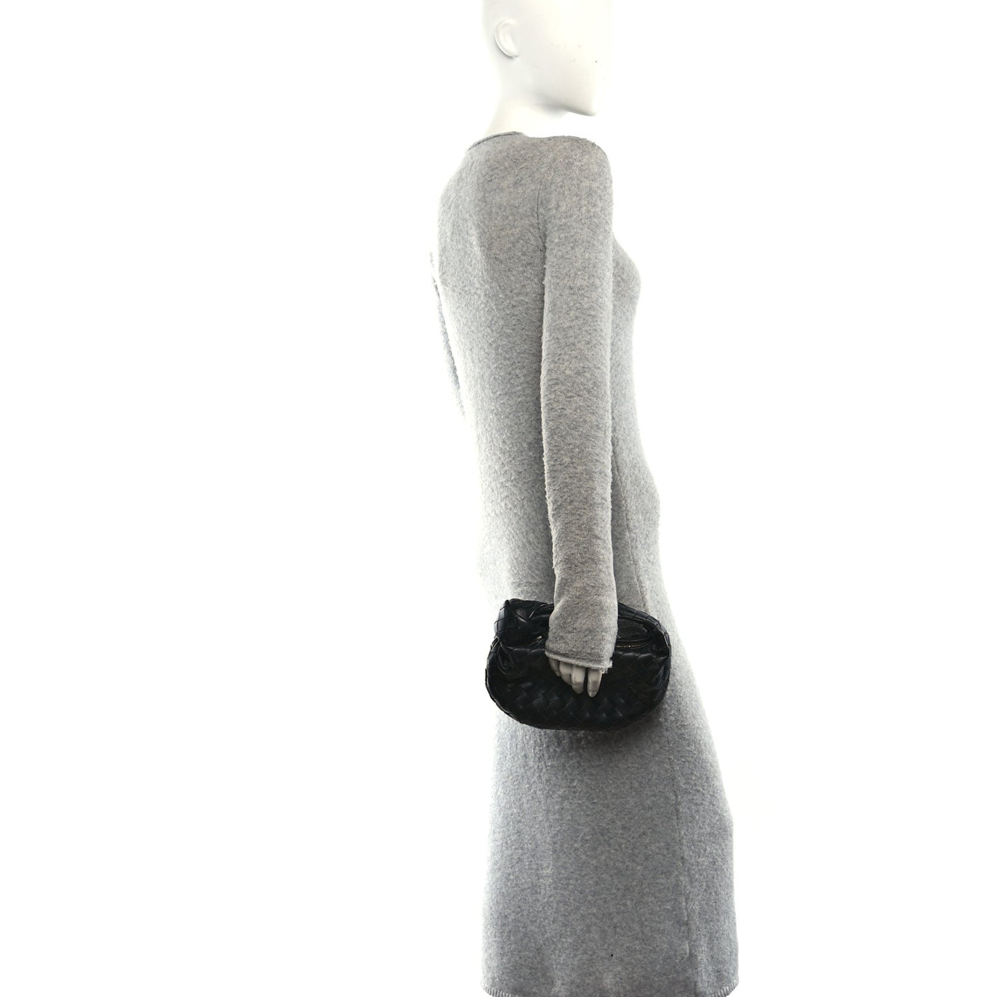Nappa Intrecciato Mini Jodie Black