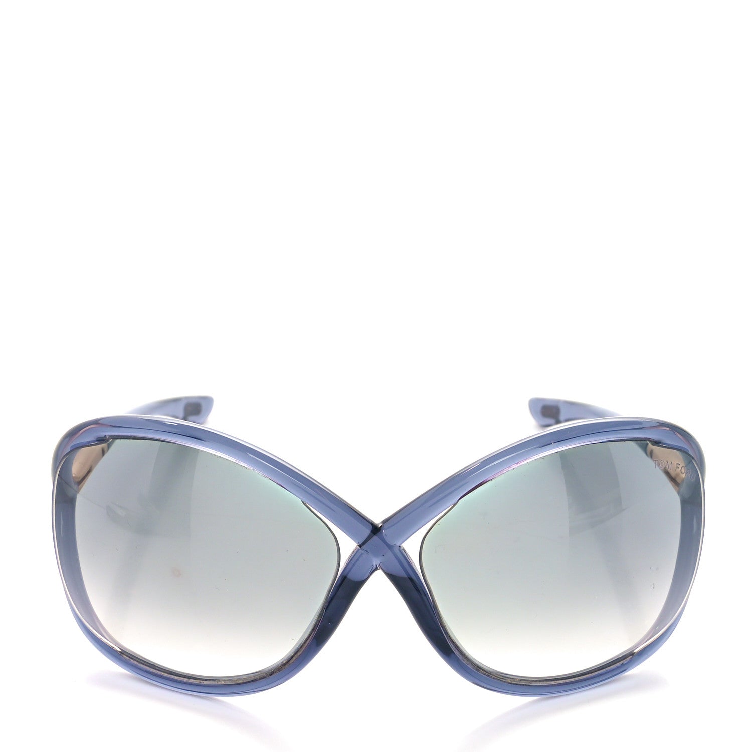 Tom Ford Acetate Whitney Crossover Sunglasses TF009 Dark Grey 2 of 6