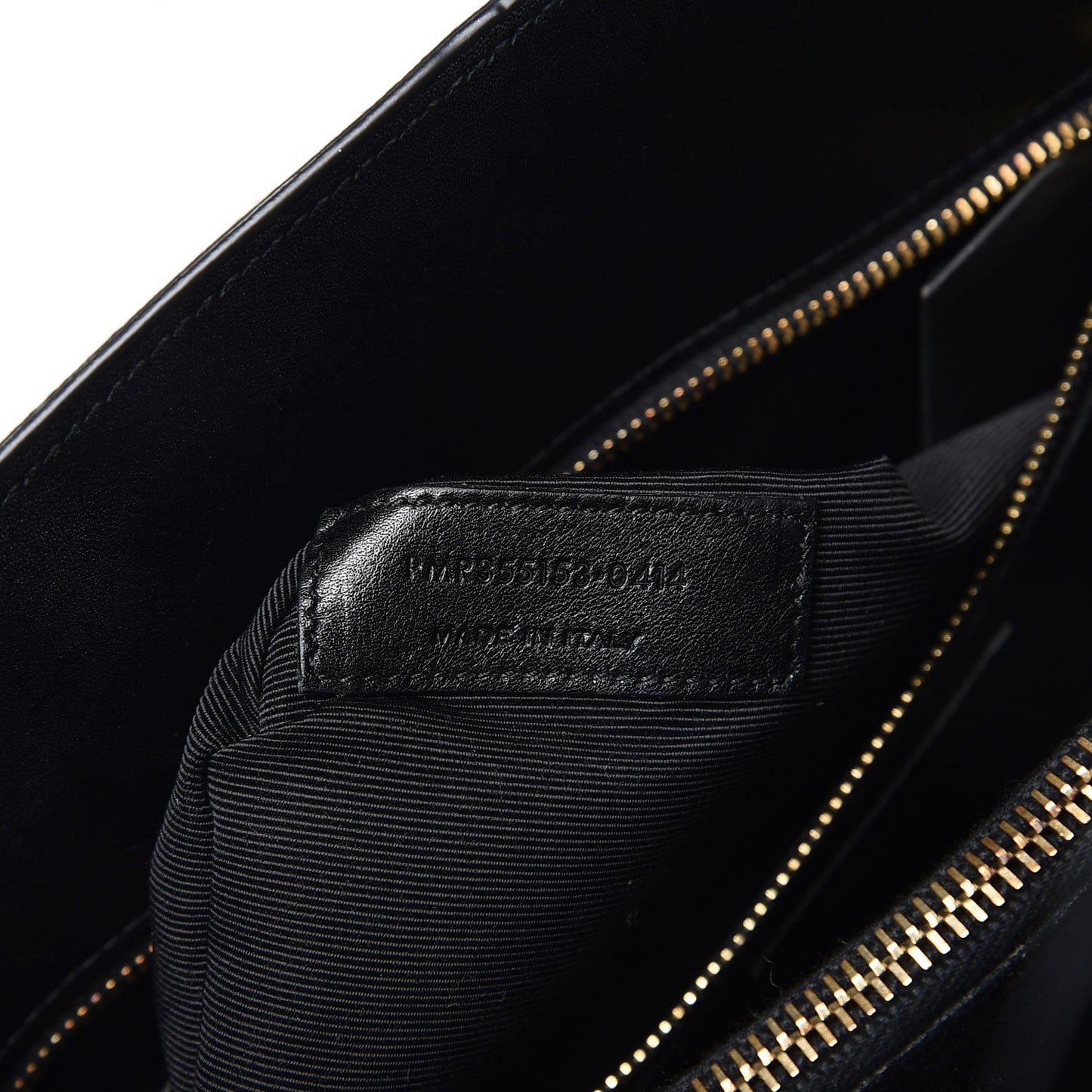 Calfskin Small Sac De Jour Black