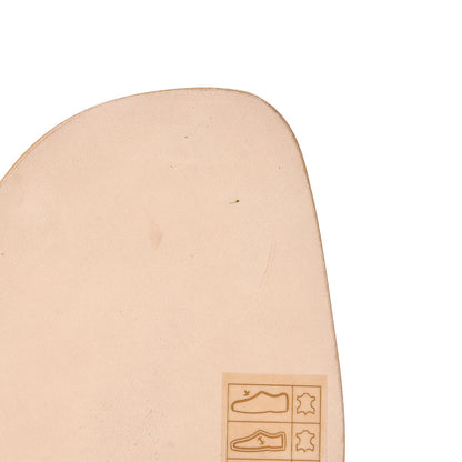 Hermes Calfskin Oran Sandals 37 Ocre Jaune 8 of 10