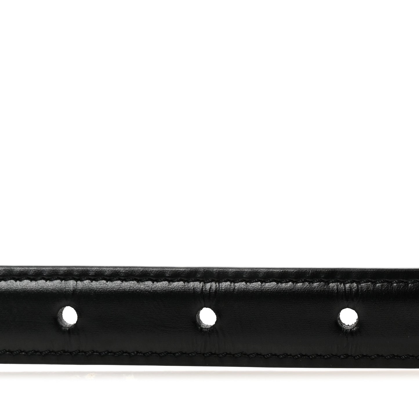 Box Calfskin Medium 25mm Triomphe 80 32 Belt  Black