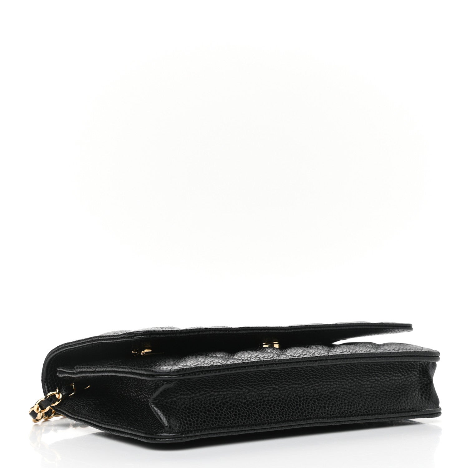 Chanel Caviar Quilted Wallet On Chain WOC Black 5 of 16