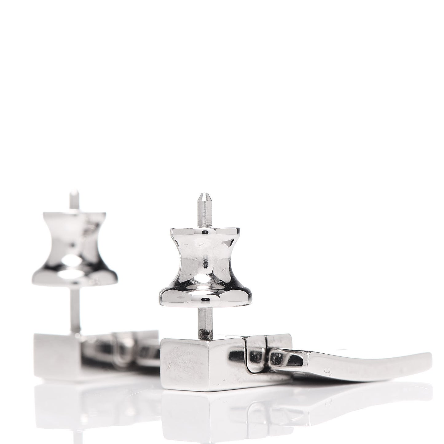 Palladium Lacquer Eileen Earrings Black