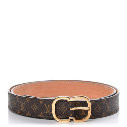 Louis Vuitton Monogram Mini 25mm Belt 90 36 1 of 9