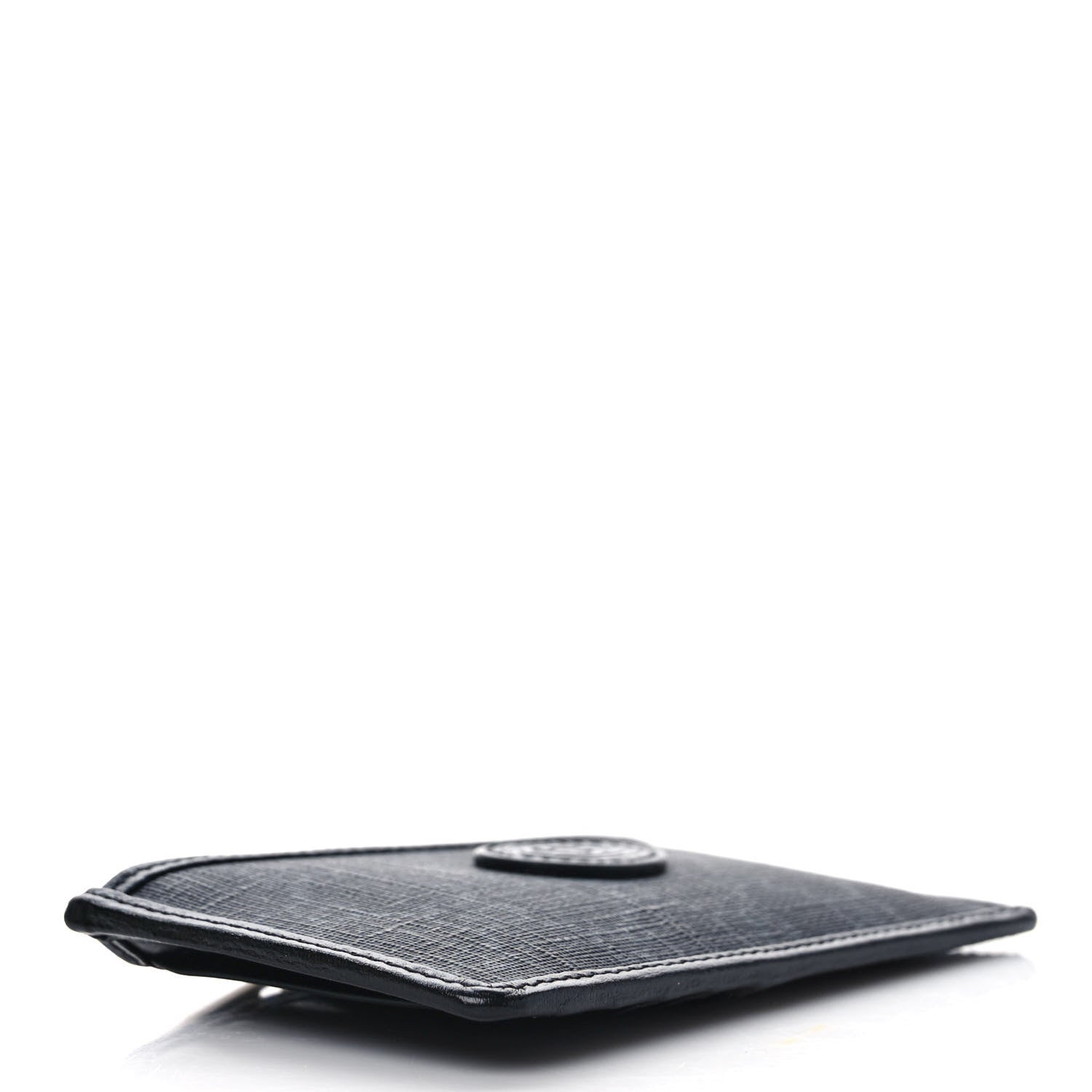 Gucci GG Supreme Monogram Azalea Calfskin Retro Interlocking G Coin Case Card Holder Black 4 of 7