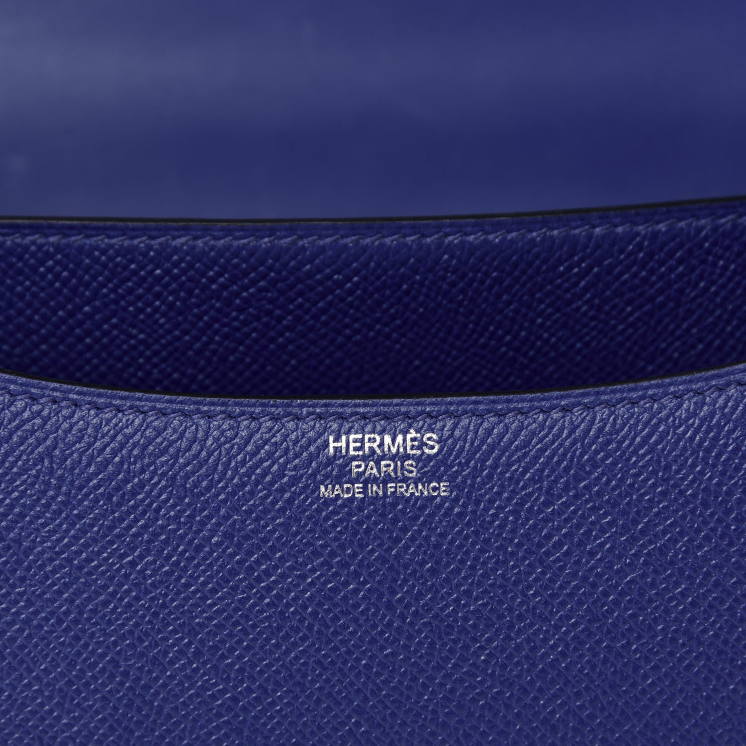 Hermes Epsom Constance 24 Bleu Electrique 8 of 11