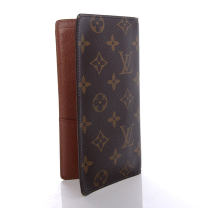 Louis Vuitton Monogram Porte Valeurs Checkbook Wallet 3 of 8