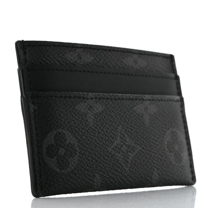 Louis Vuitton Monogram Eclipse Porte-Cartes Double Card Holder 3 of 8