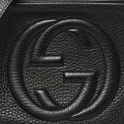Gucci Pebbled Calfskin Small Soho Disco Bag Black 8 of 11
