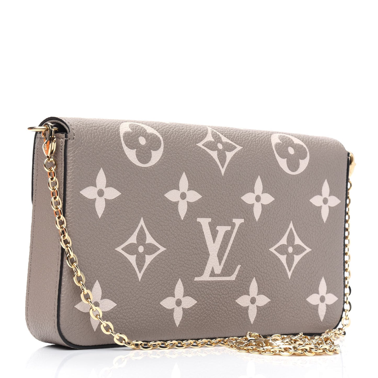 Empreinte Monogram Giant Felicie Pochette Tourterelle Creme