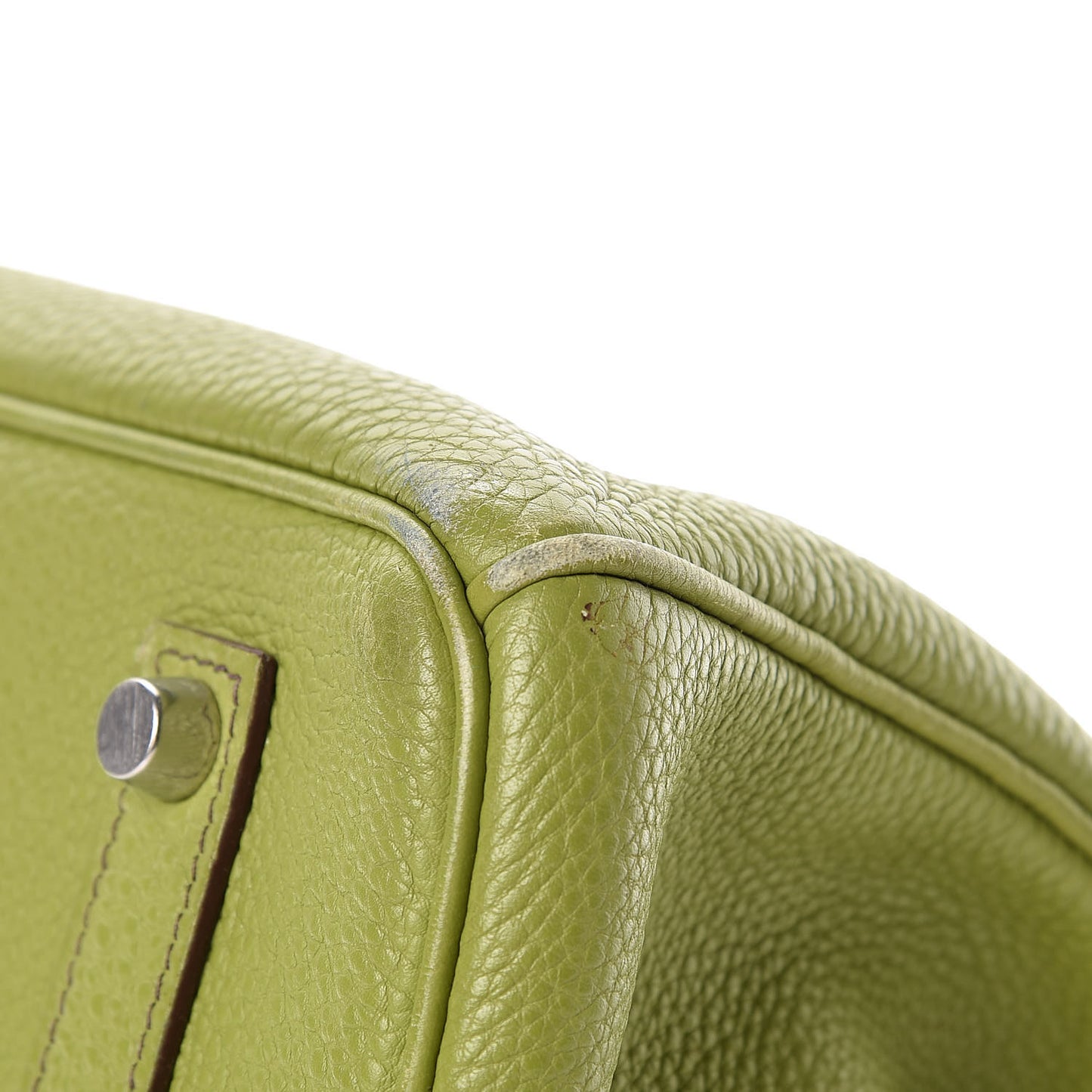 Togo Birkin 35 Vert Anis