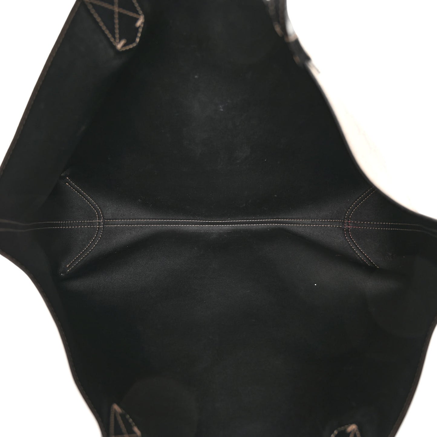 Calfskin GG Supreme Monogram Large Reversible Tote Black