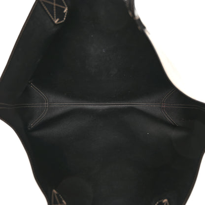 Gucci Calfskin GG Supreme Monogram Large Reversible Tote Black 8 of 17