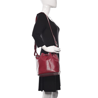 Louis Vuitton Epi Petit Noe NM Fuchsia 2 of 10