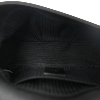Fendi Vitello Flamingo Fendista Pouchette Crossbody Black 5 of 10