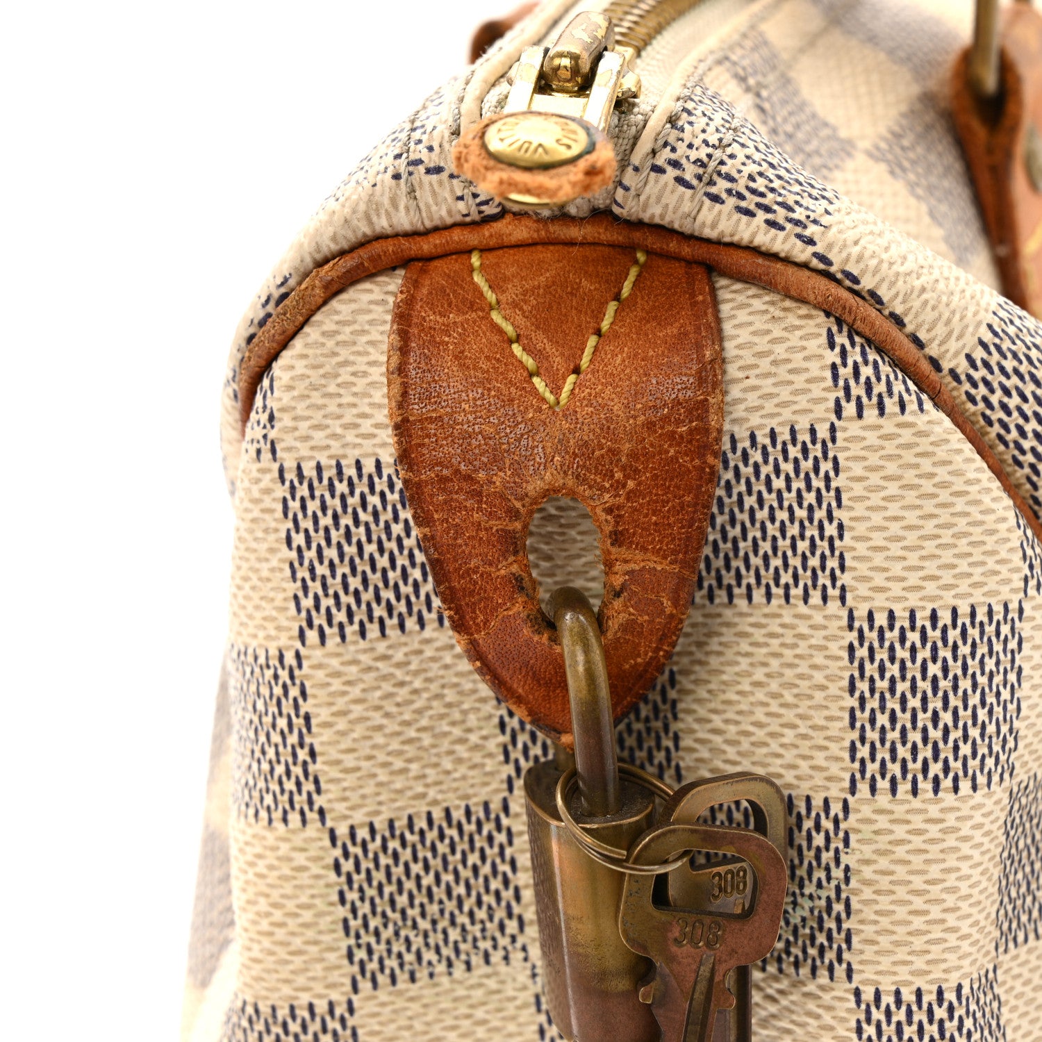 Louis Vuitton Damier Azur Speedy 25 11 of 16