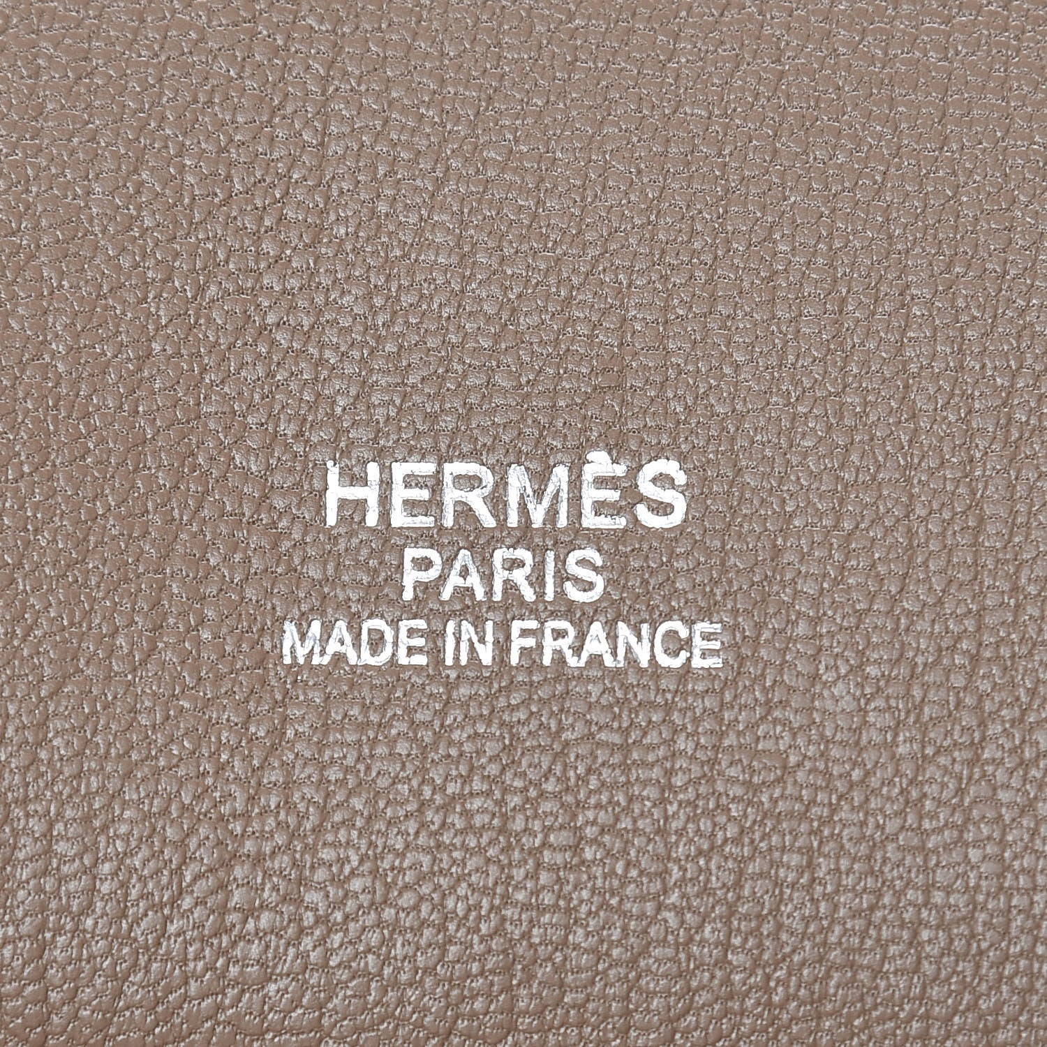Hermes Taurillon Clemence Jypsiere 34 Etoupe 6 of 11