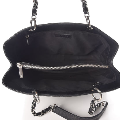 Chanel Caviar Quilted Grand Shopping Tote GST Black 7 of 9