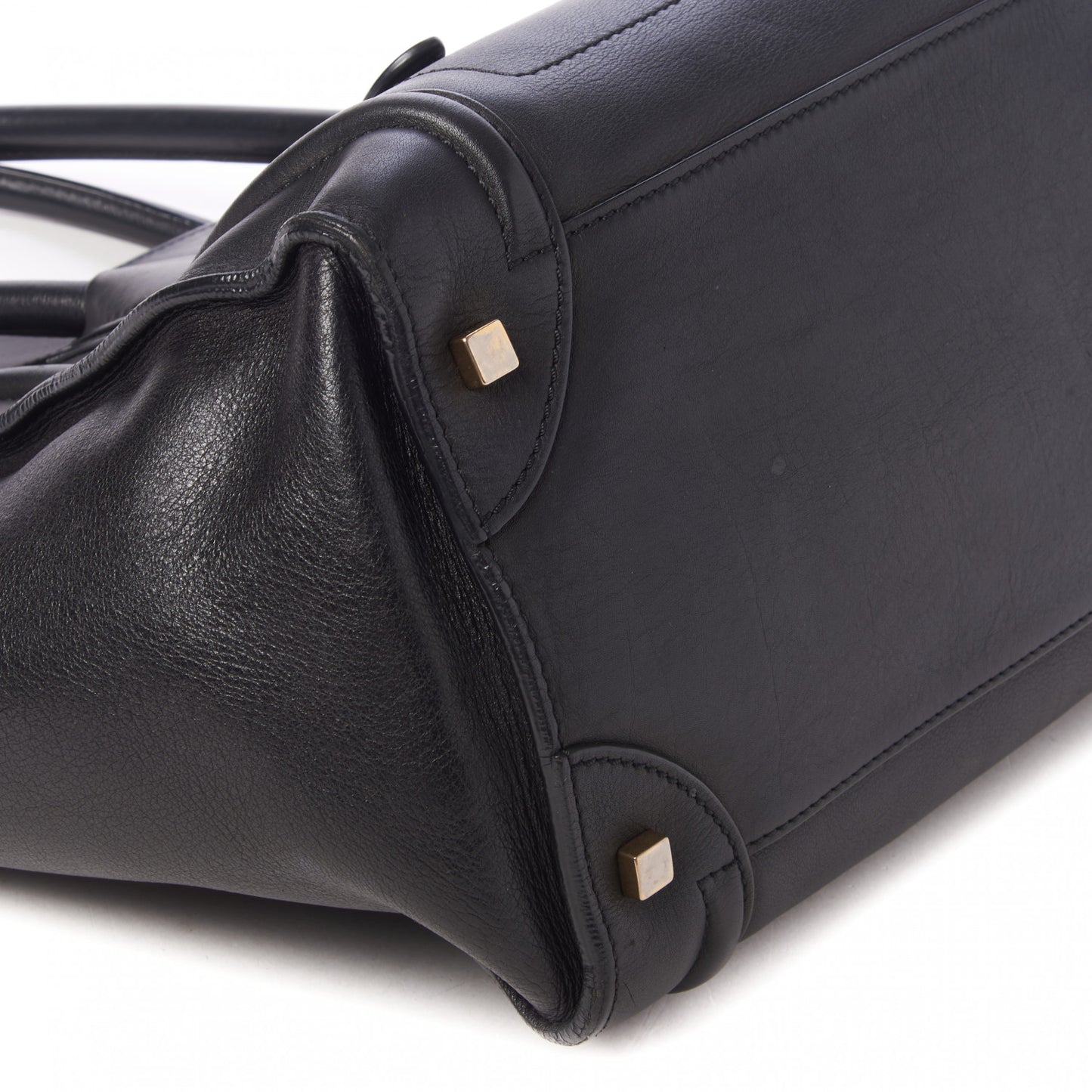 Smooth Calfskin Mini Luggage Black