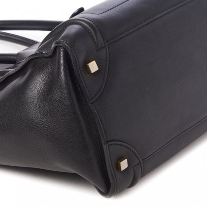 Celine Smooth Calfskin Mini Luggage Black 5 of 9