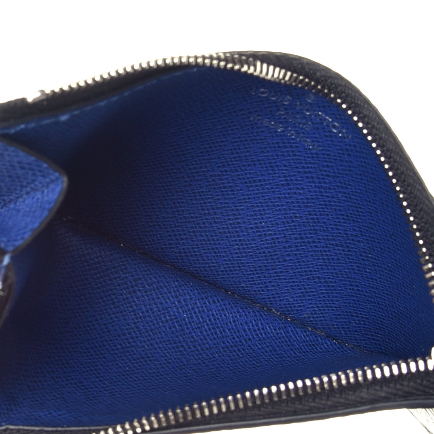 Monogram Taiga Coin Card Holder Cobalt