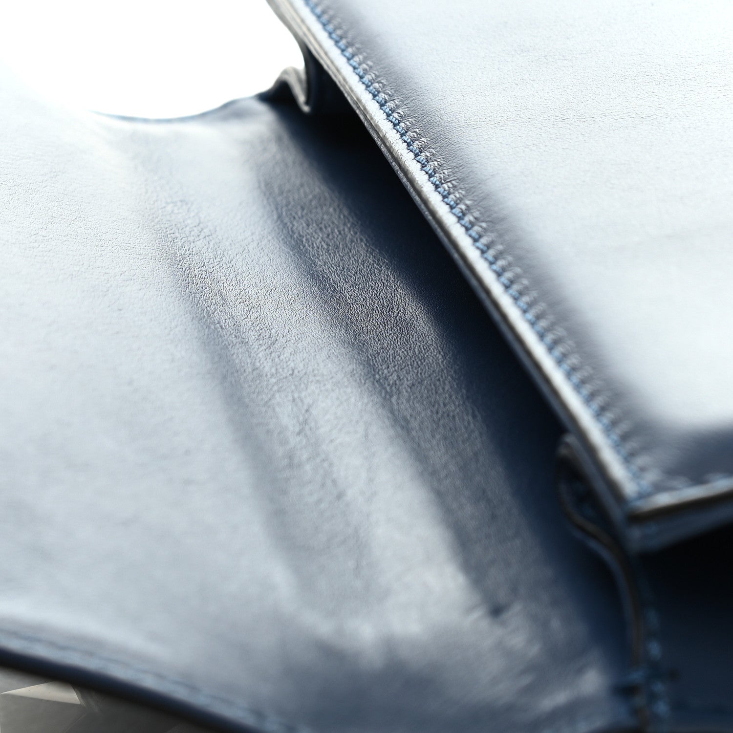 Valentino Garavani Vitello Medium Glam Lock Rockstud Flap Indigo 10 of 12