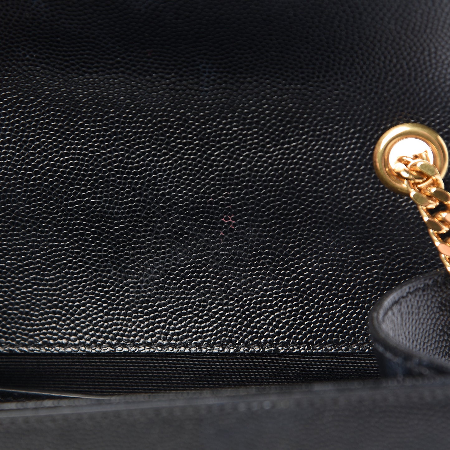 Grain De Poudre Small Monogram Kate Satchel Black