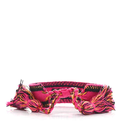 Christian Dior Woven Cotton J'Adior Friendship Bracelet Pink Multicolor 3 of 3