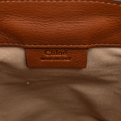 Chloe Suede Calfskin Mini Faye Backpack Tan 5 of 8
