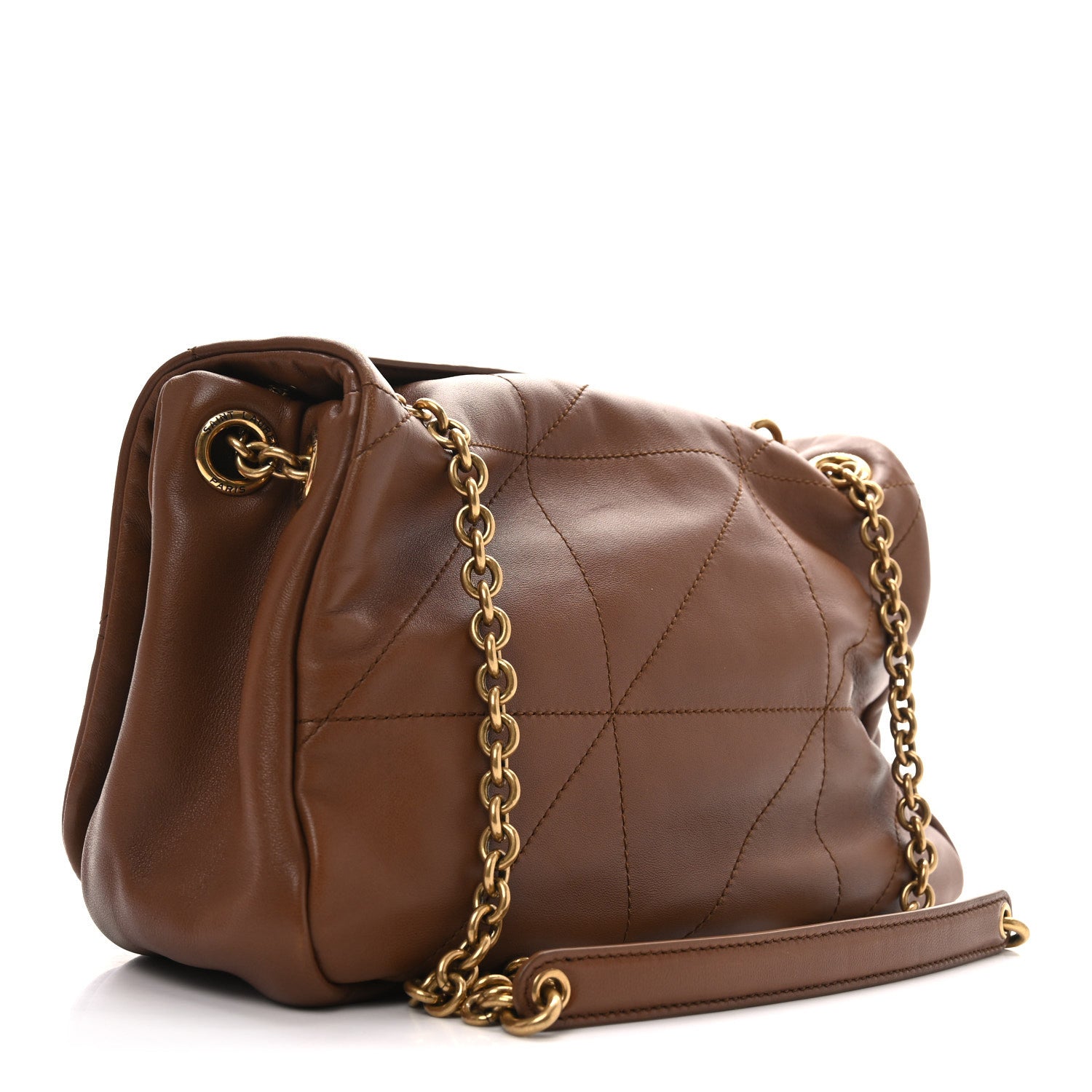 Saint Laurent Lambskin Matelasse Monogram Small Jamie 4.3 Light Fox 3 of 10