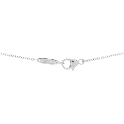 Tiffany Platinum Diamond Jazz Graduated Drop Pendant Necklace 4 of 5