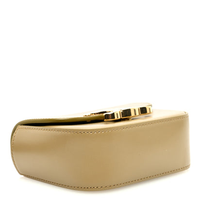 Celine Shiny Calfskin Mini Triomphe Olive 4 of 9