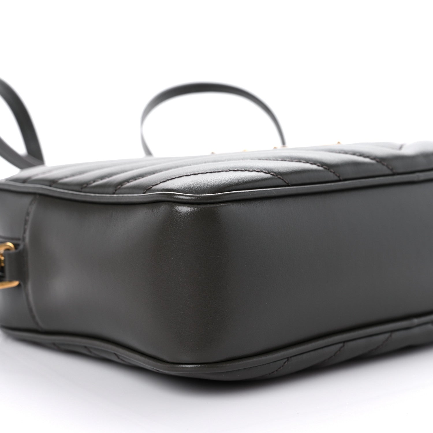 Saint Laurent Calfskin Matelasse Monogram Lou Camera Bag Pebble 8 of 9
