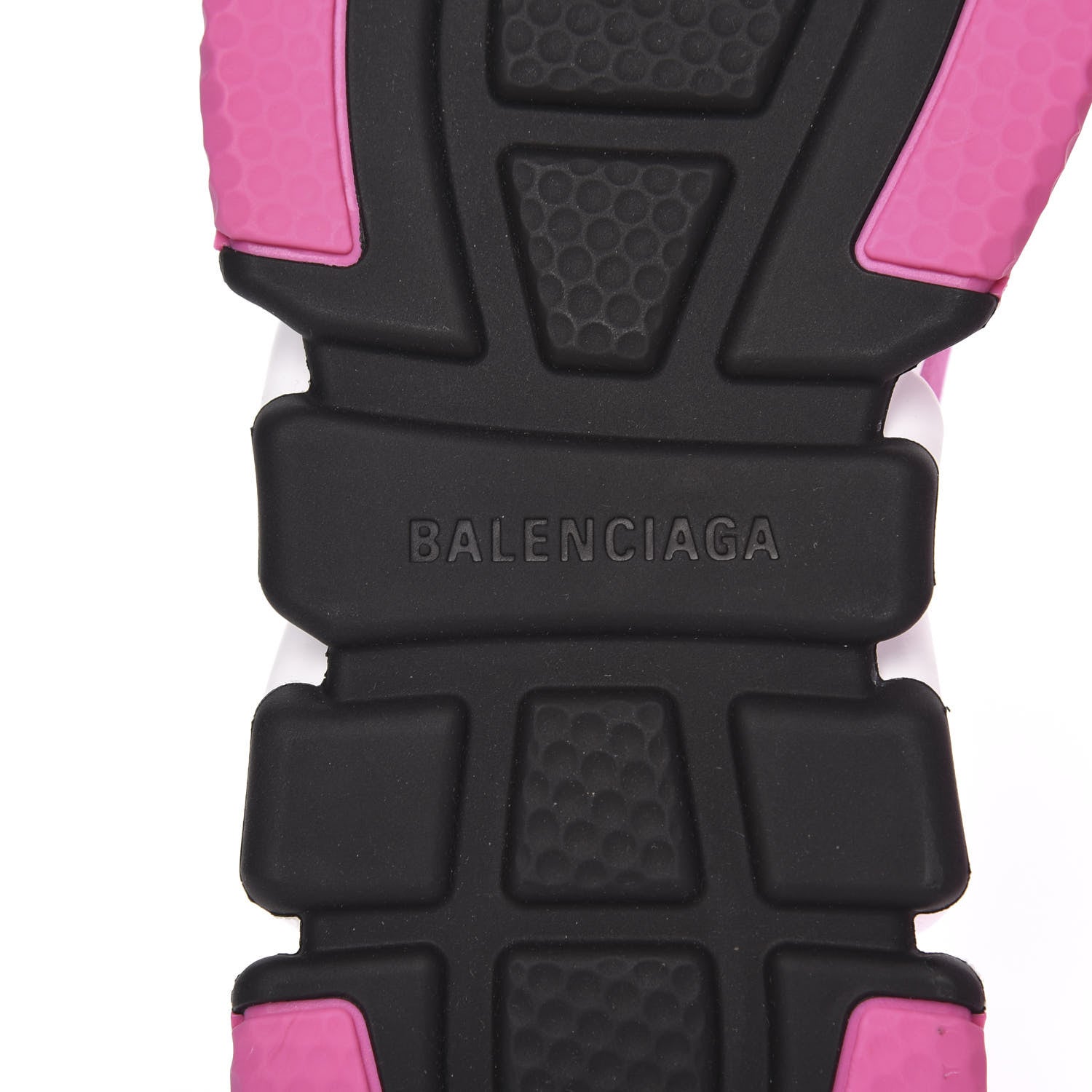 Balenciaga Neoprene Knit Tri-Color Sole Womens Speed Sneakers 38 Pink White Black 6 of 8