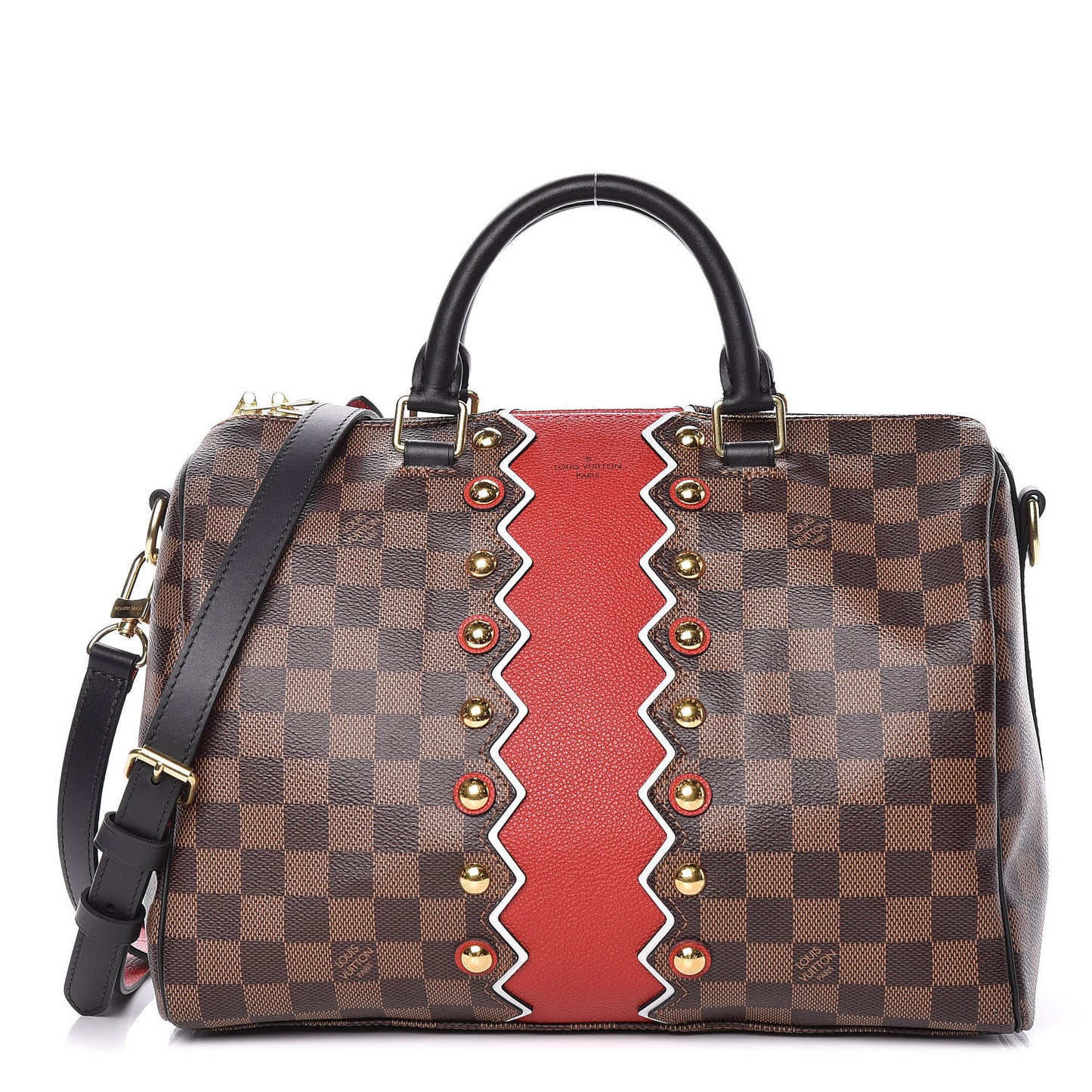 Damier Ebene Karakoram Speedy Bandouliere 30