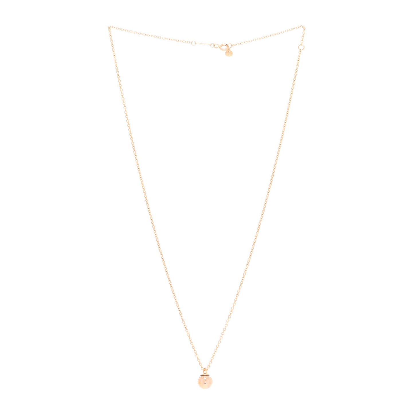 18K Rose Gold 8mm HardWear Ball Pendant Necklace