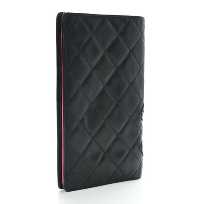 Chanel Calfskin Quilted Cambon Yen Wallet Black 6 of 25