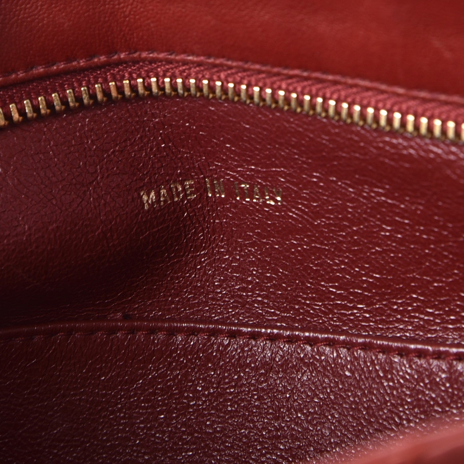 Chanel Lambskin Stitched Tassel Shoulder Bag Red 8 of 11