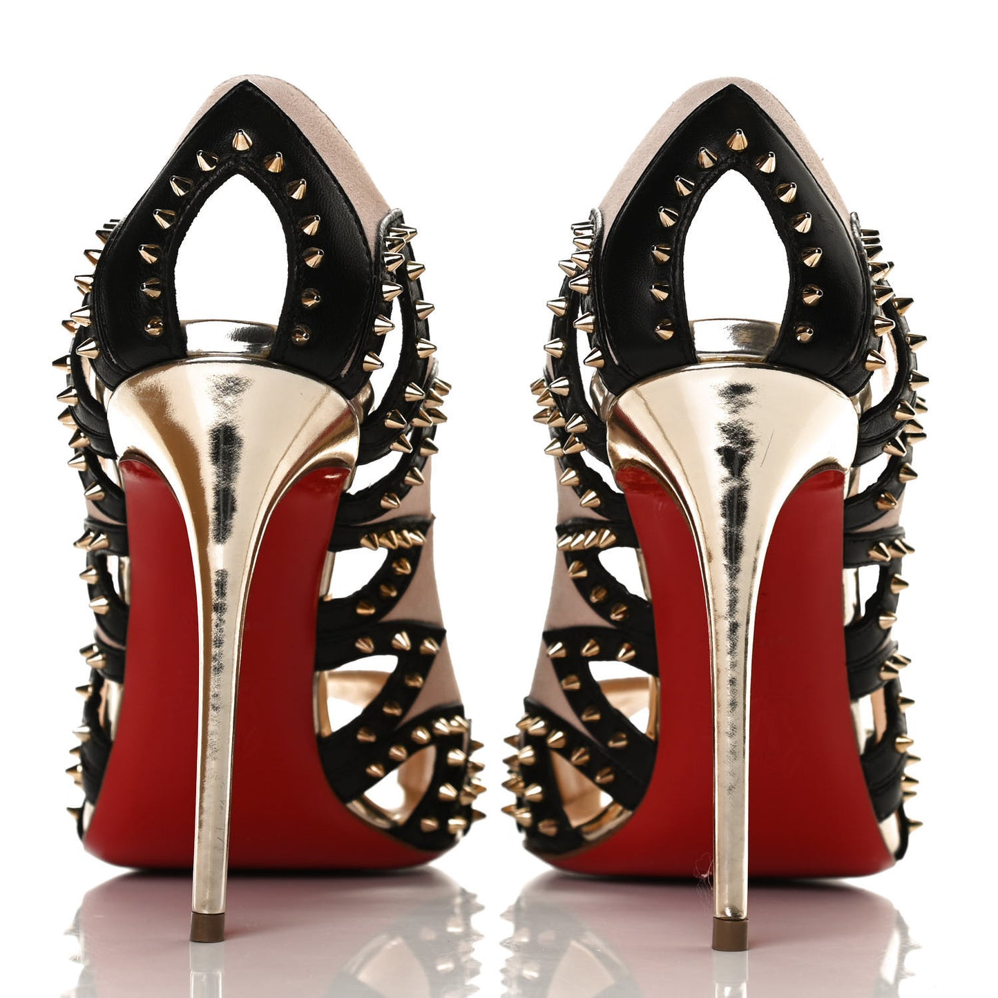 Kid Suede Specchio Spiked Circus City 100 Pumps 37.5 Ballerina