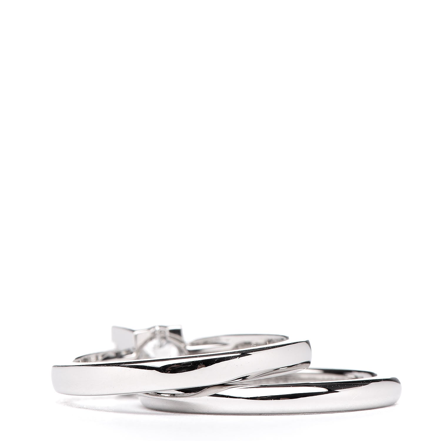 Harry Winston Platinum Diamond .51ct HW Logo Engagement Set Ring 47 4 3 of 8