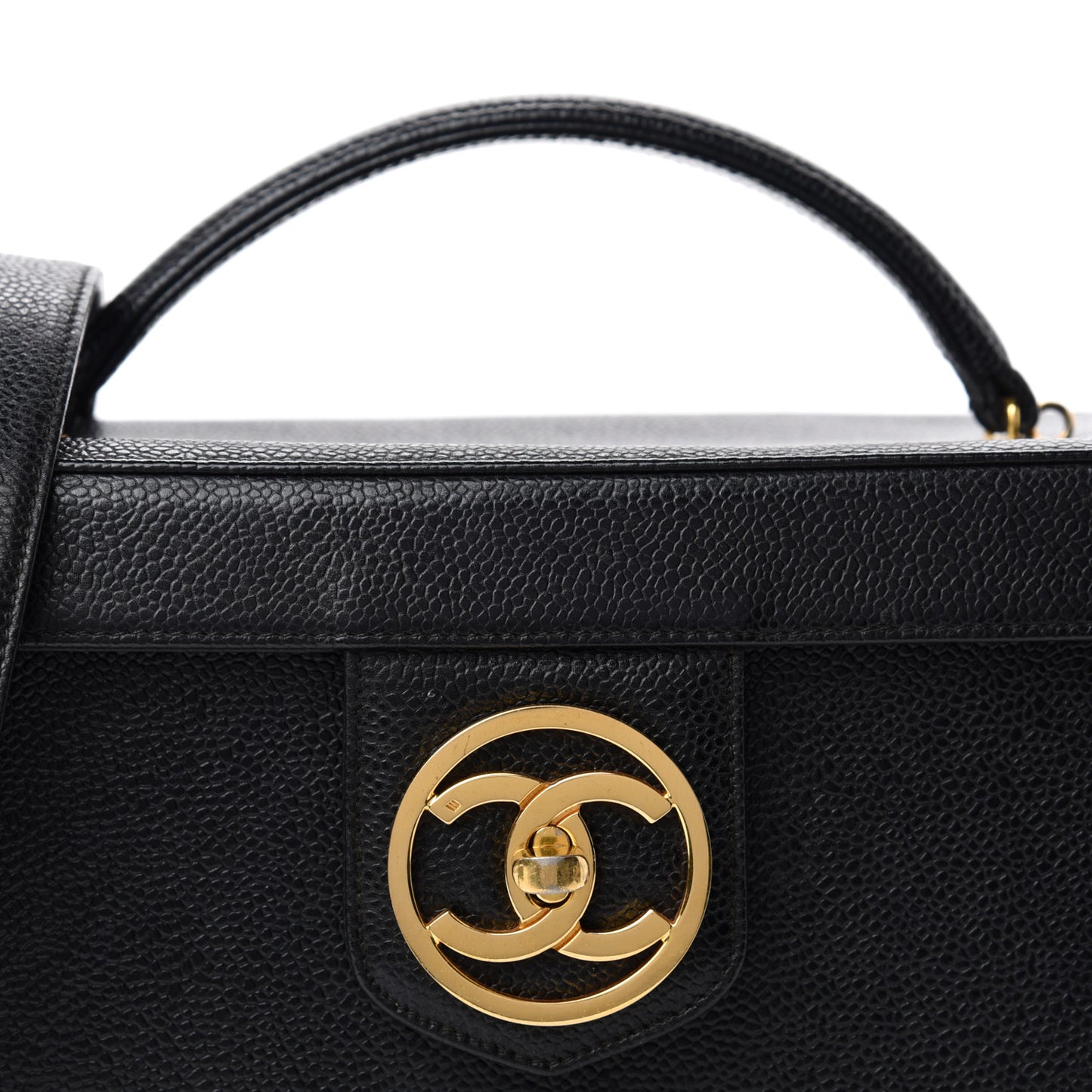 Caviar Vanity Train Case Black