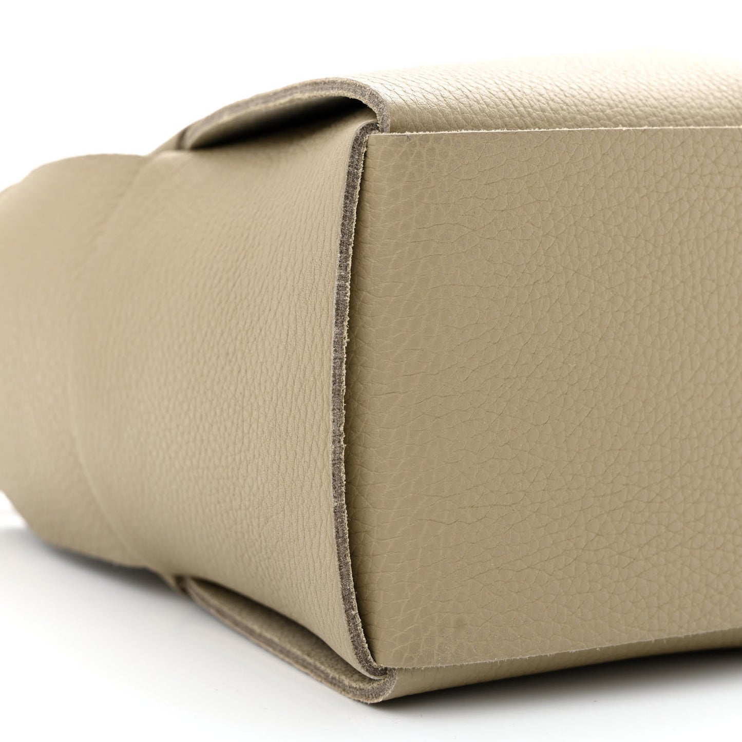 Nappa Maxi Intreccio Mini Arco Tote Taupe