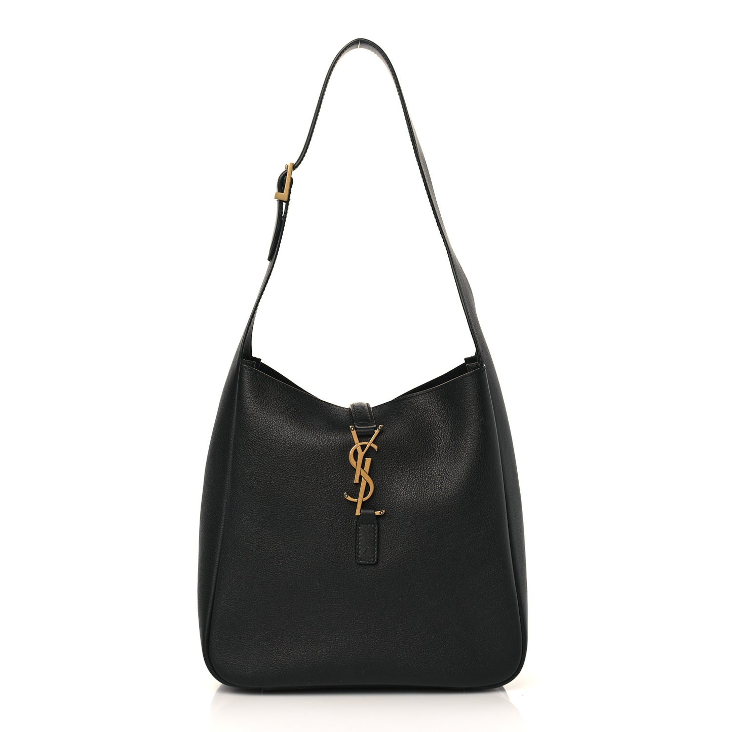 Smooth Calfskin Small Le 5 A 7 Soft Hobo Black